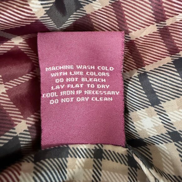 The Savile Row Co Quilted Gilet Vest Navy Plaid Lining Size M Equestrian Preppy - Picture 10 of 11